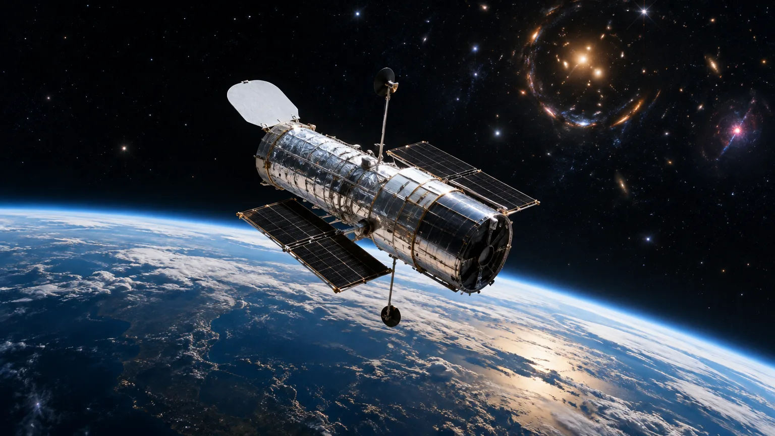 Hubbleův teleskop uskutečnil 200 000 oběhů kolem Země